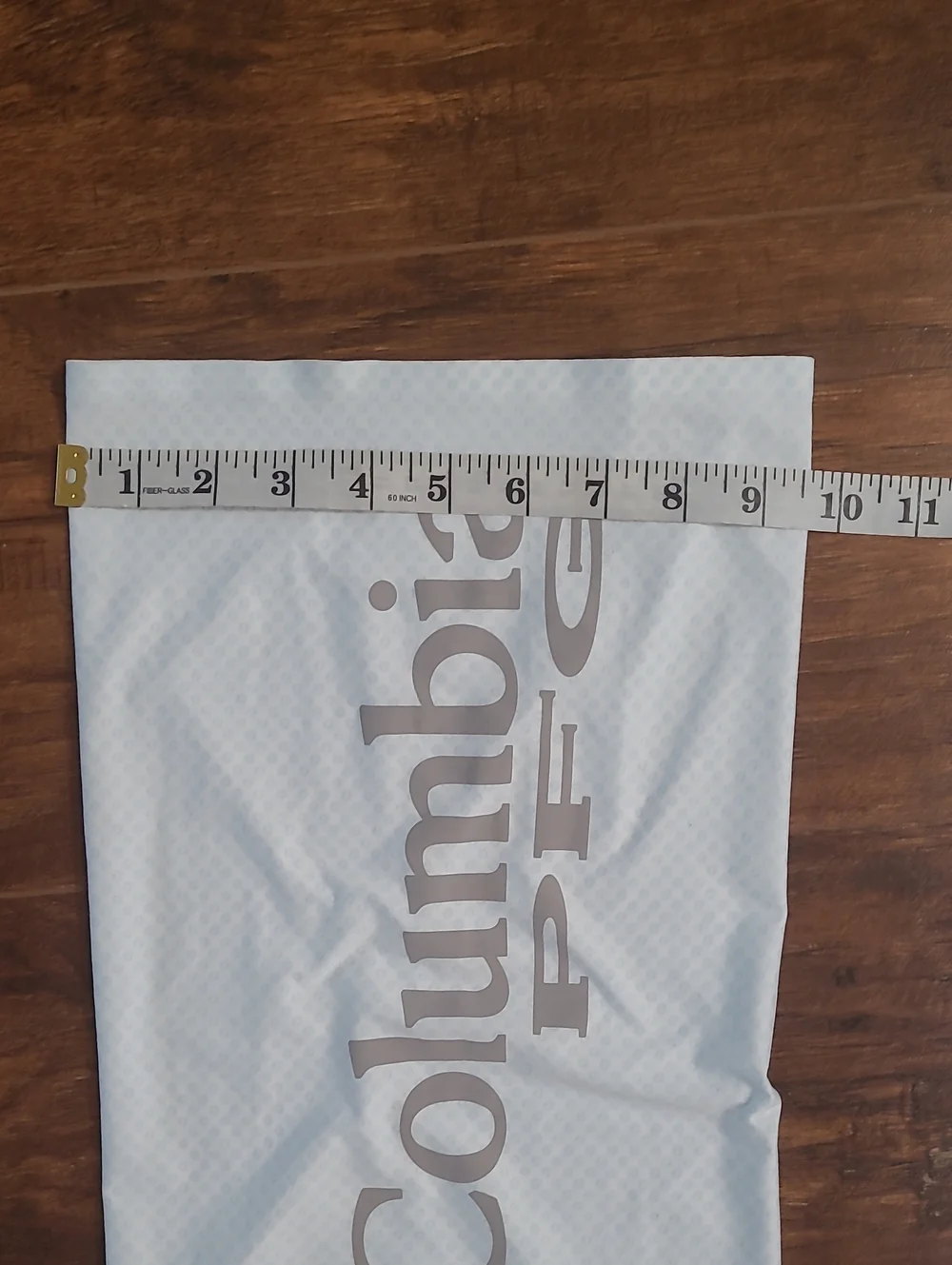 Columbia Light Blue Neck Gaiter with Gray Logo